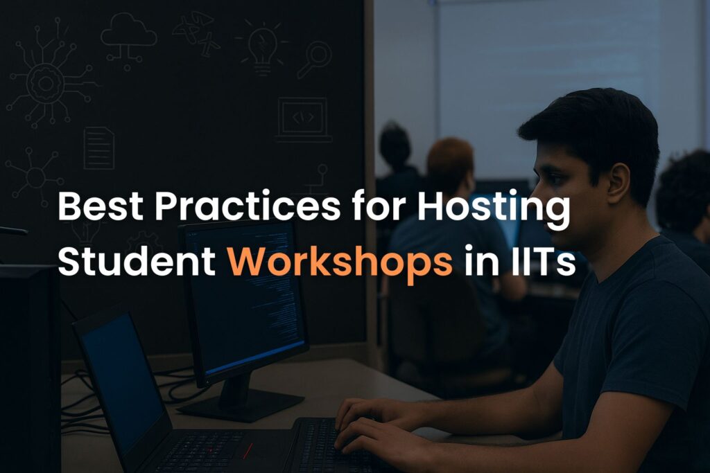 hosting workshops IIT