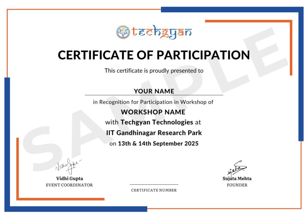 IIT-Gandhinagar-Research-Park-Sample-Certificate
