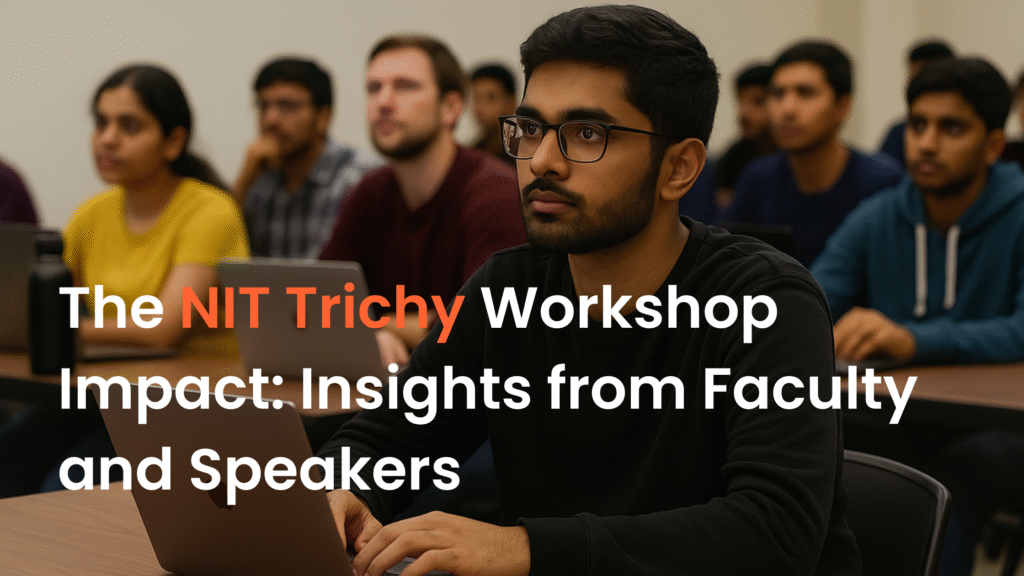 NIT Trichy workshop feedback
