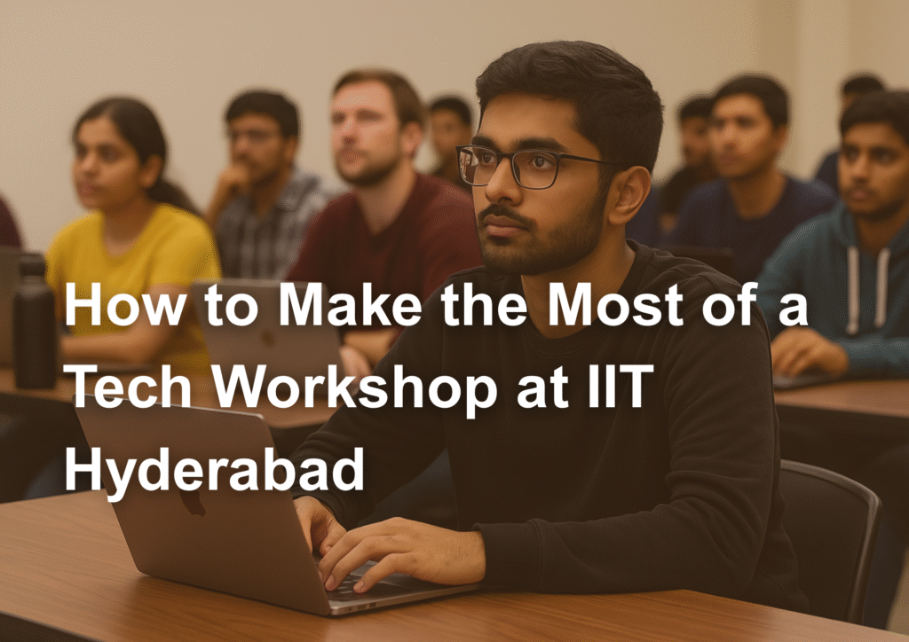 maximizing workshop experience